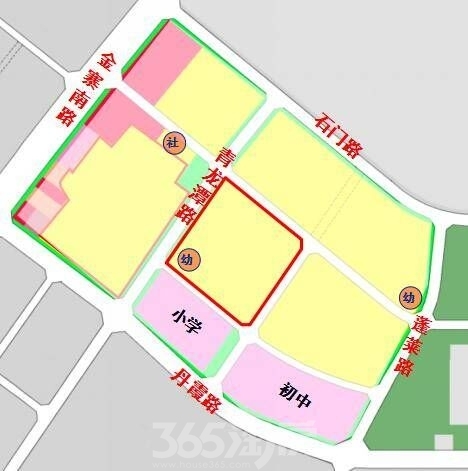 振兴湖境臻园地块图