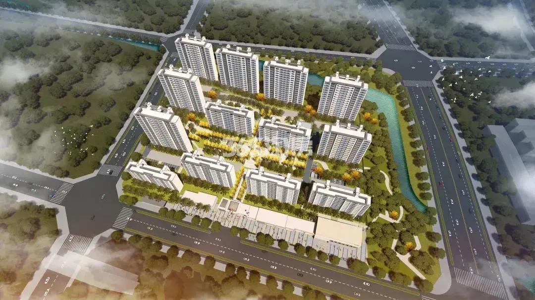 绿地·潮映江南鸟瞰图