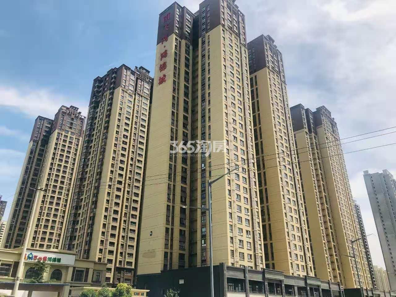 南飞鸿·蓝庭序周边鸿锦城实景图（2020.12.01）