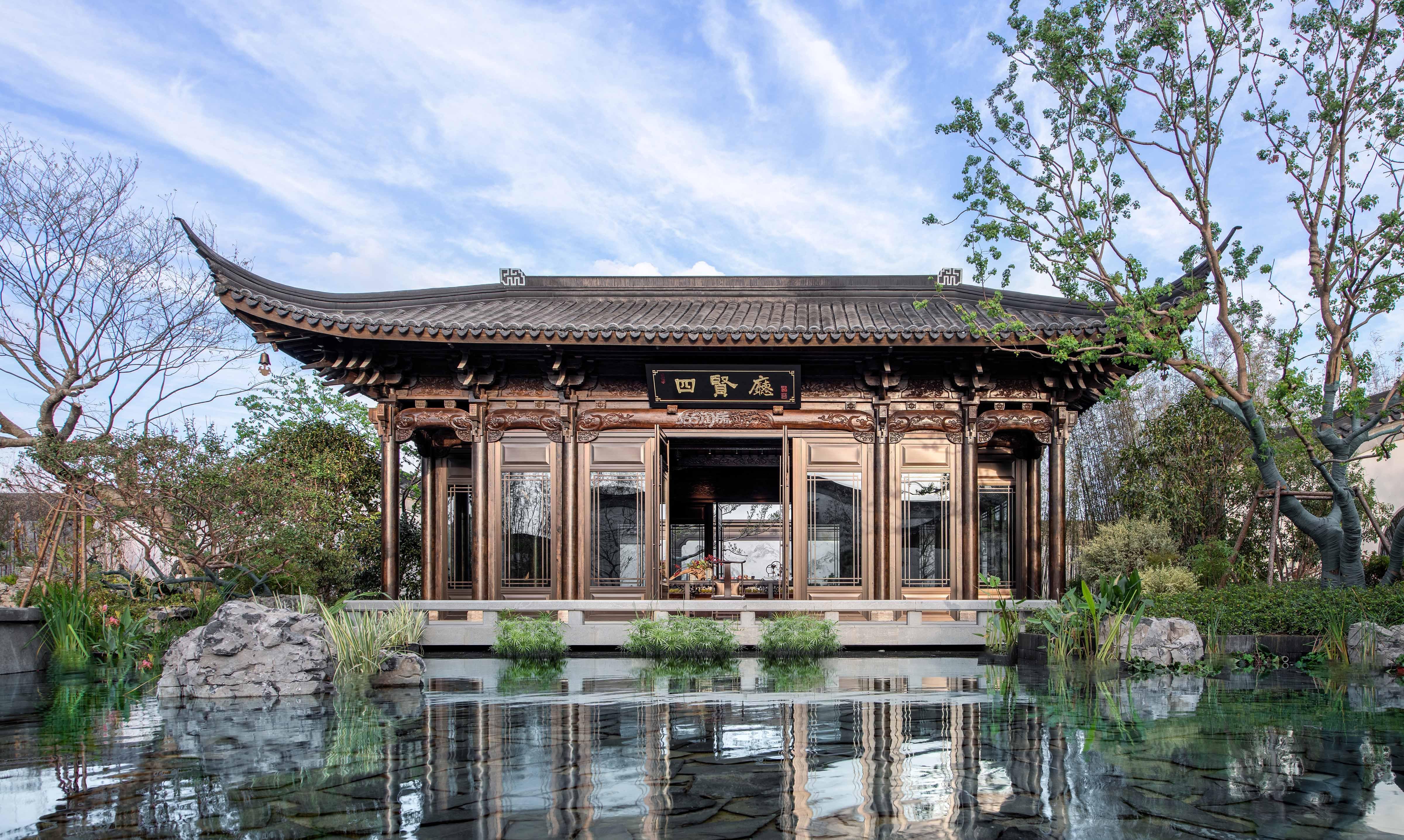 建发泊月湾示范区实景（2020.10.6摄）