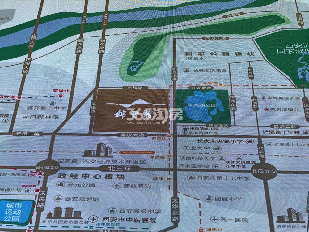朗基锦云著交通图