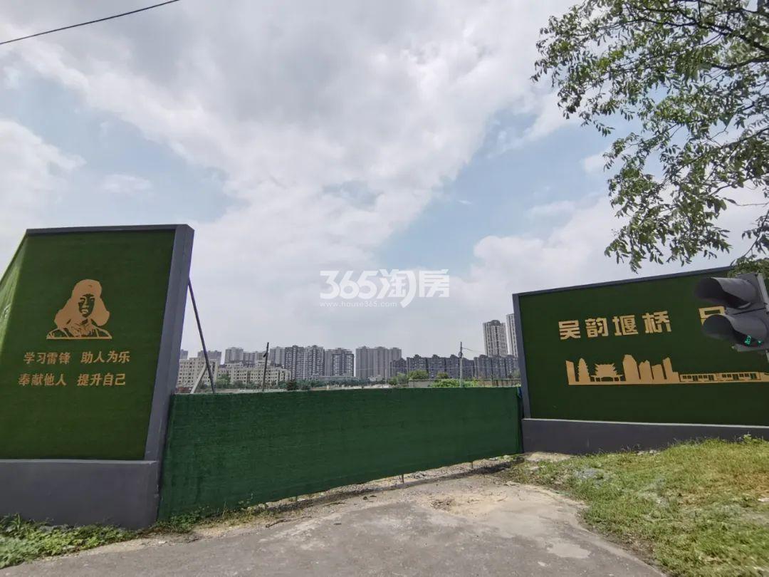 大华复地北A地块实景图（2021.7.4摄）