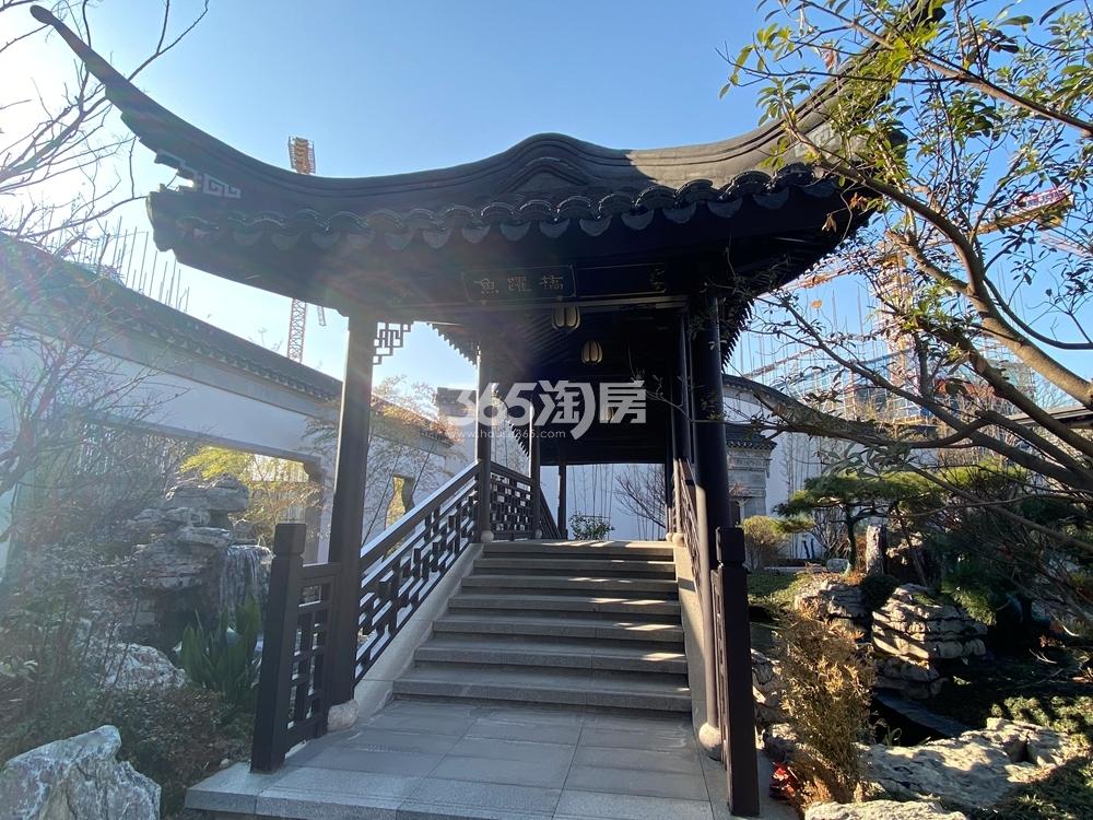 建发泊月湾示范区实景（2021.2.20摄）