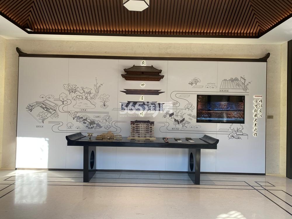 建发泊月湾示范区实景（2021.2.20摄）