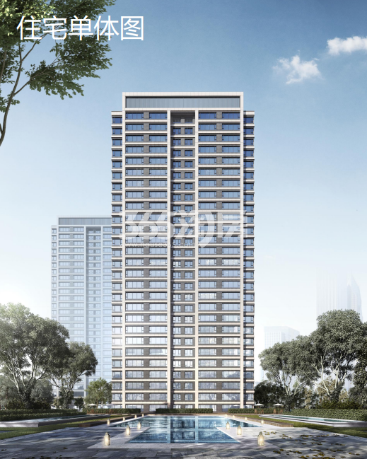 旭辉正方新城G03地块楼栋效果图