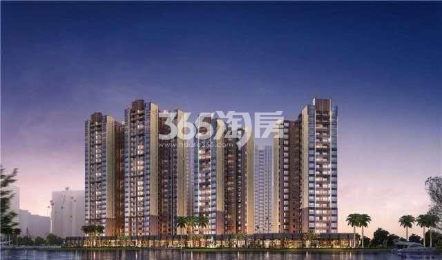 汇景城市中心外观夜景效果图（2020.08.31）