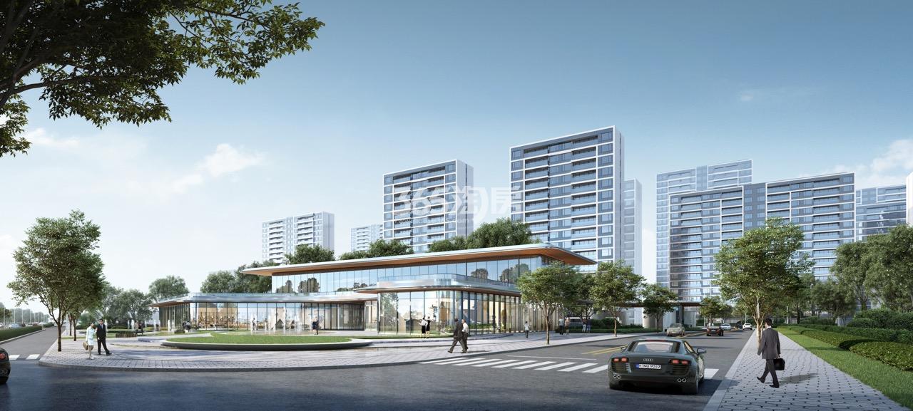 中建虹溪璟庭效果图
