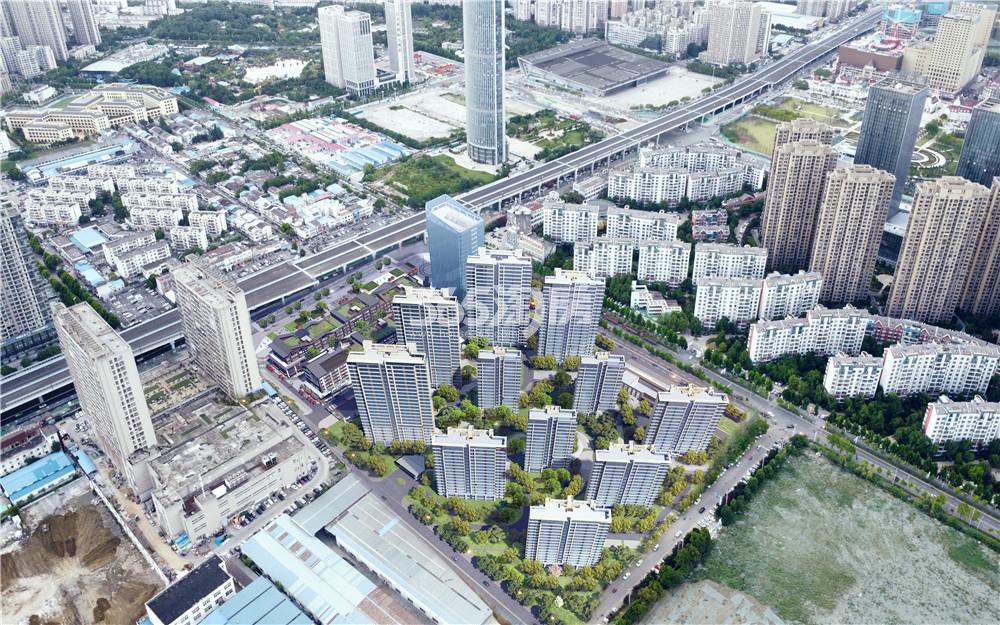 龙湖揽境住宅鸟瞰图