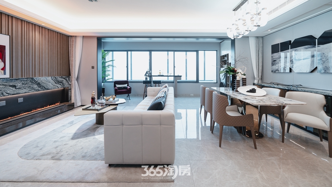 建面约136㎡宽境样板间实拍图_芜湖伟星镜湖壹品_芜湖新房网_365淘房