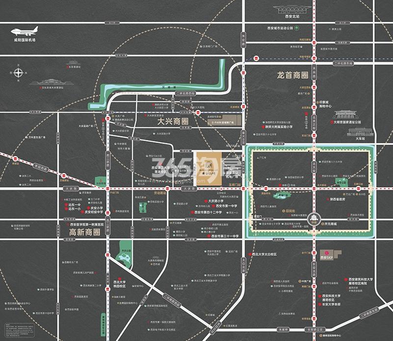 黄金嘉境区位图