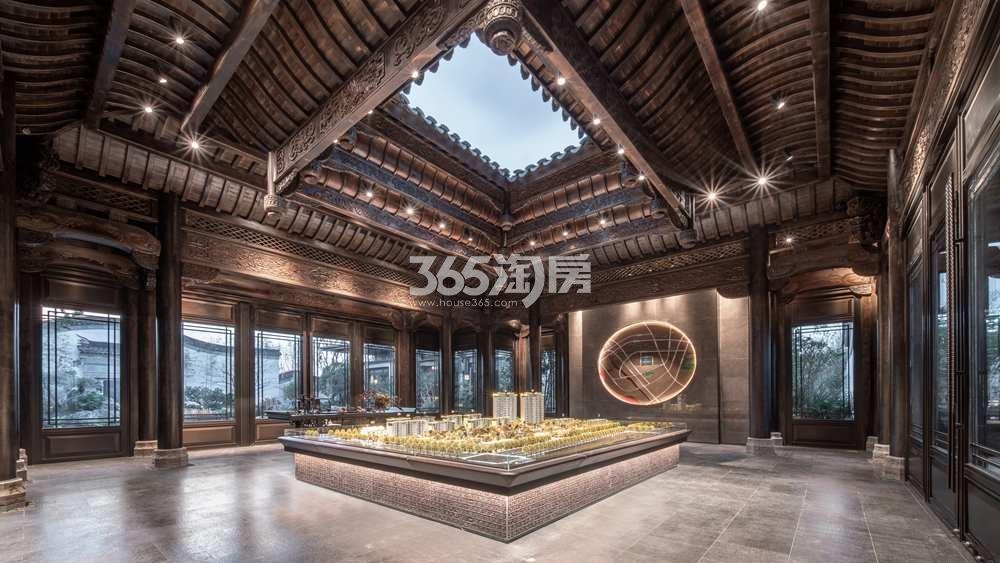 建发泊月湾示范区实景（2020.11.6摄）