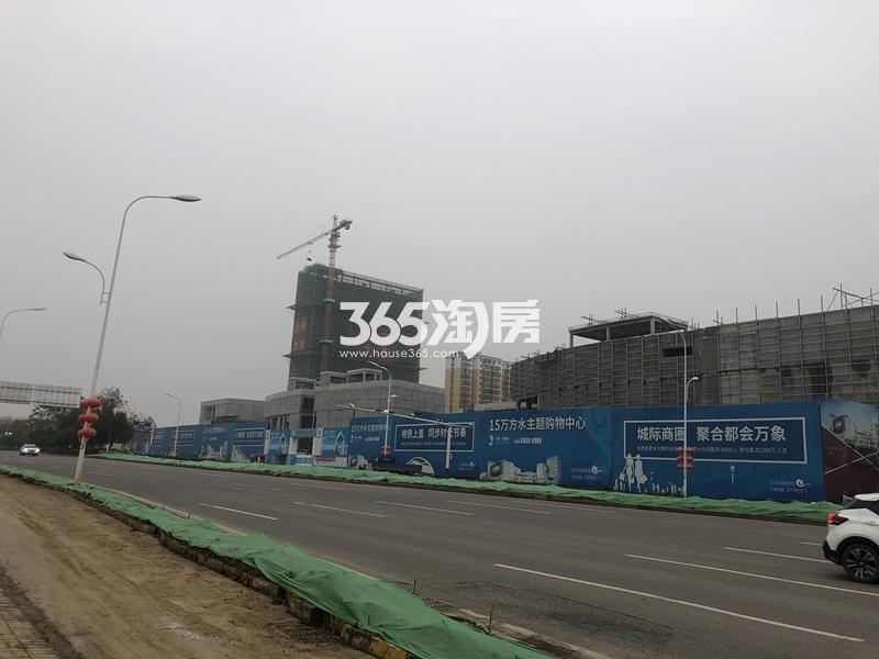 港龙旭辉城市江来周边在建左能泰和街配套图（2021.3.16）
