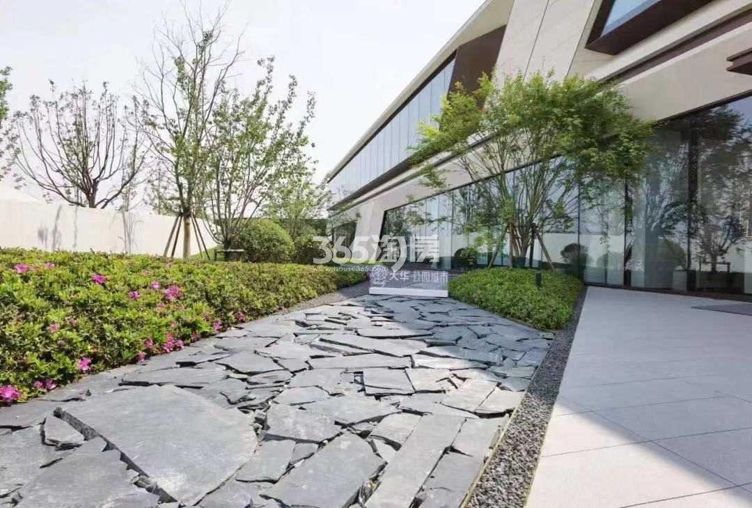 大华公园城市售楼处实景（2022.4.24摄）