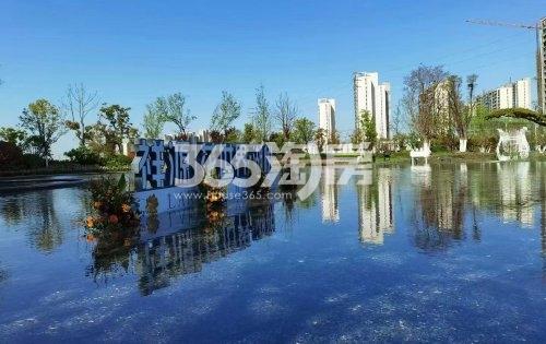 祥源花世界湖悦实景图