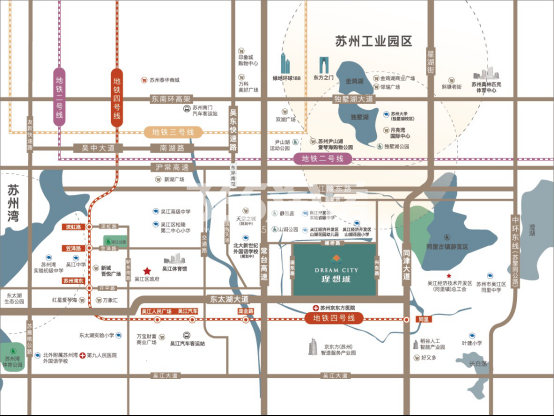 绿地理想城交通图