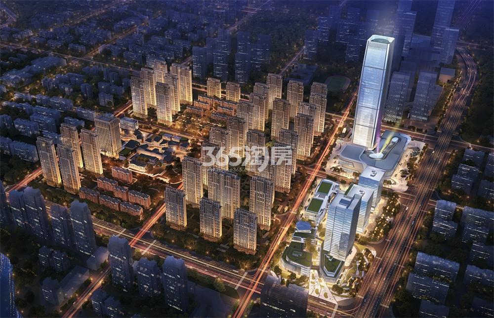 信达天御-喜市鸟瞰图