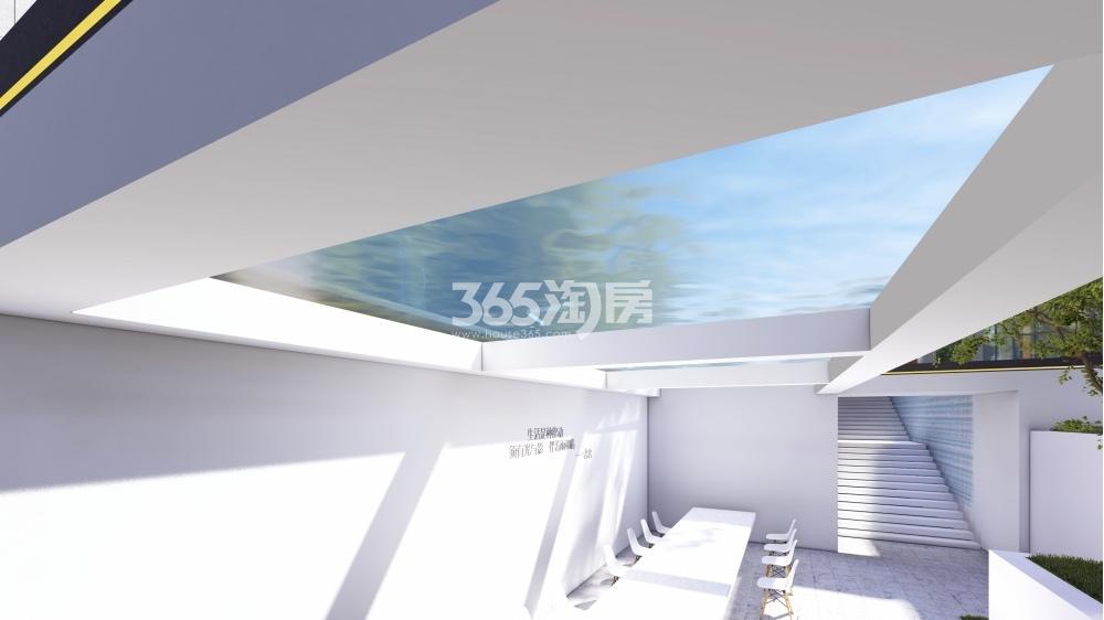 卓越美的·上城时光示范区顶部效果图