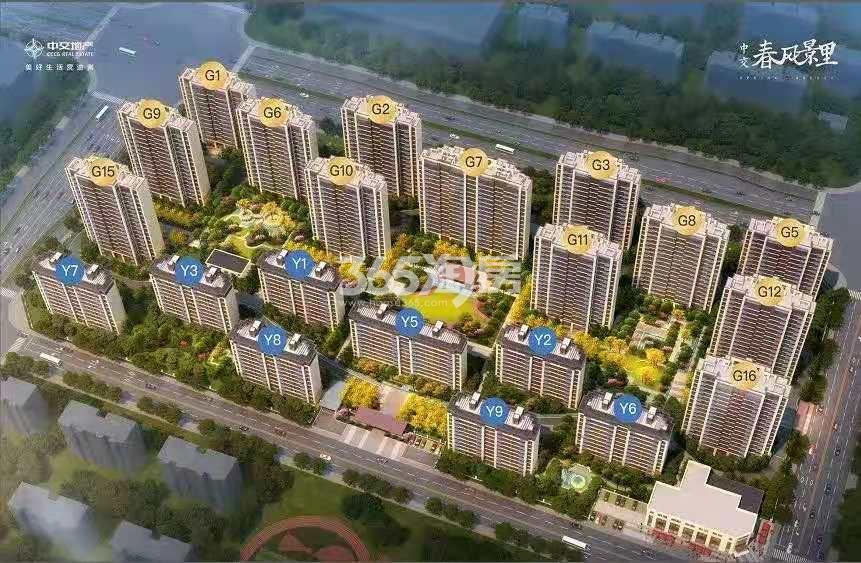 中交春风景里楼栋图
