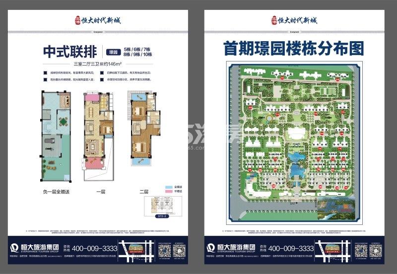 空港恒大时代新城146㎡户型图