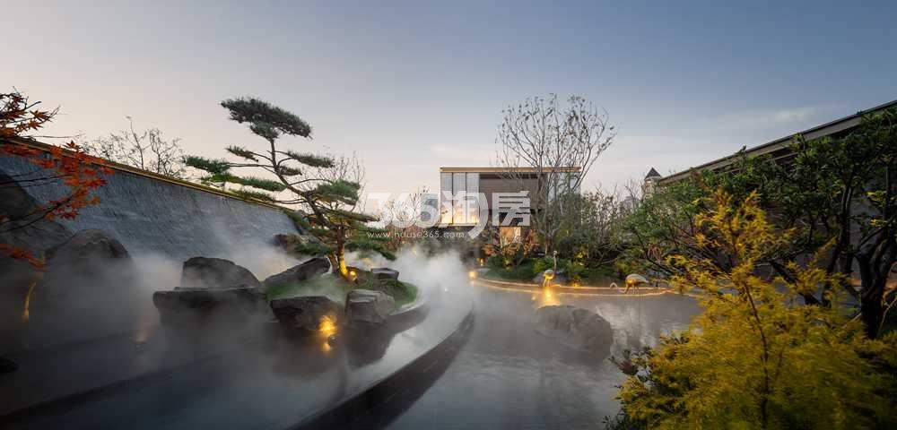 龙湖·粼云上府售楼处实景（2021.11.24摄）
