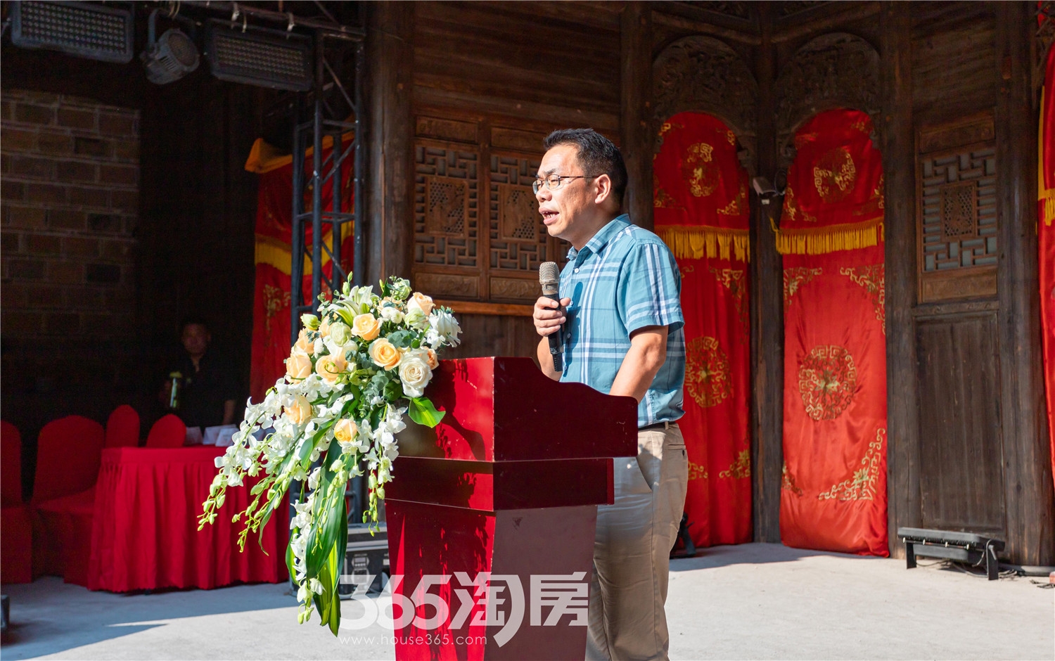 鸠兹古镇商家签约仪式（2021.9月摄）
