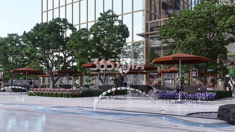 绿地中央广场·云玺沿街效果图