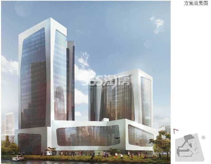 合肥明悦中心建筑效果图