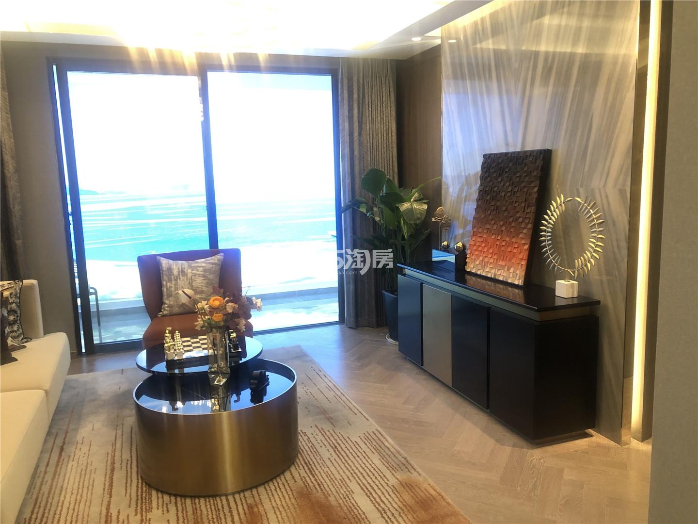 明阅府A“阅岚”户型140㎡样板间客厅（升级装修）