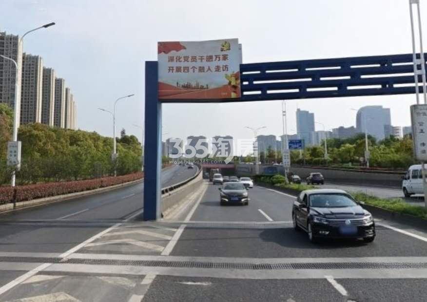 建发悦江南交通实景图