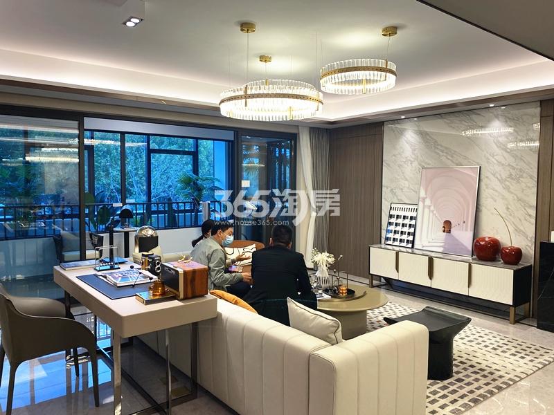 银城知庐127㎡户型样板间-客厅