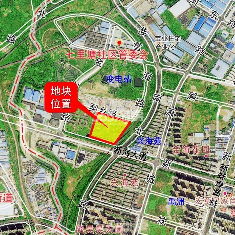 乐富强观悦台地块图