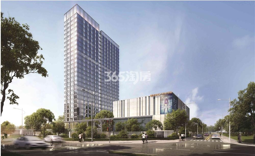 置地上玺商业规划效果图