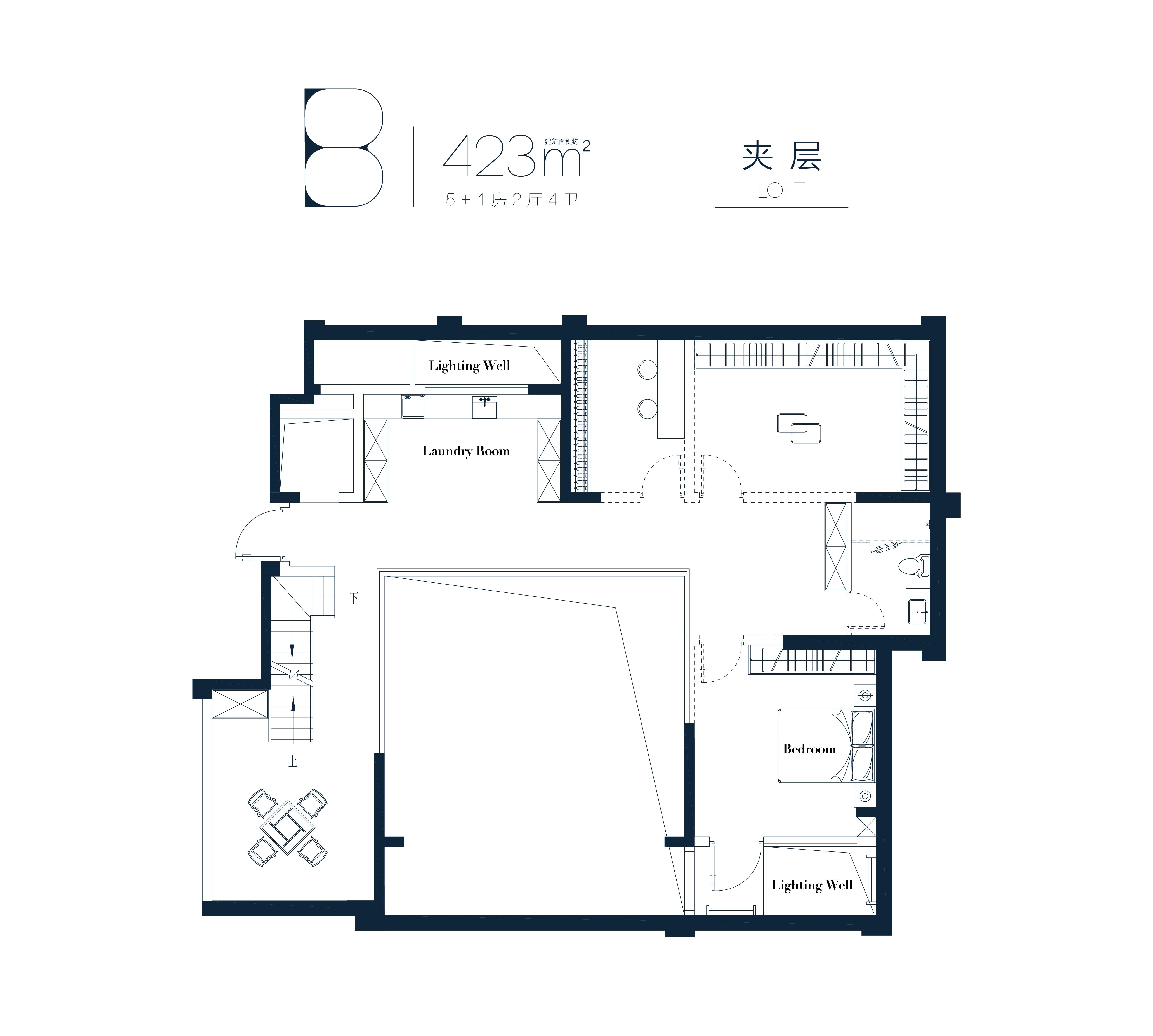 仁恒海和云庭432㎡夹层