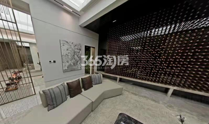 伟星玖玺台底复227㎡样板间负一楼会客厅