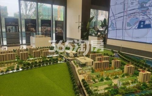 绿城象屿观澜逸品项目沙盘实景