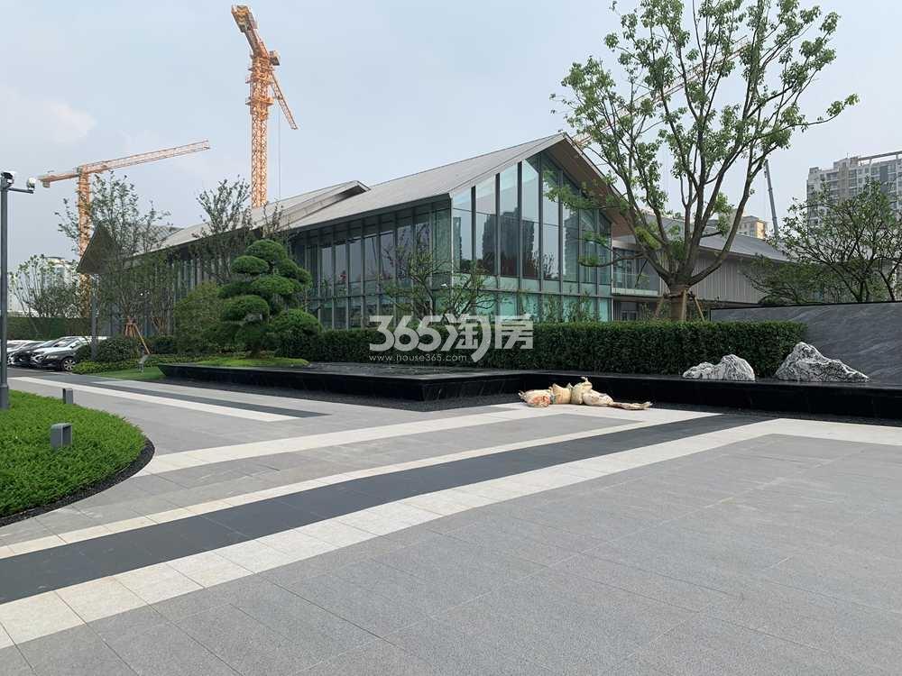 远洋正荣玺樾售楼处实景（2021.7.7摄）