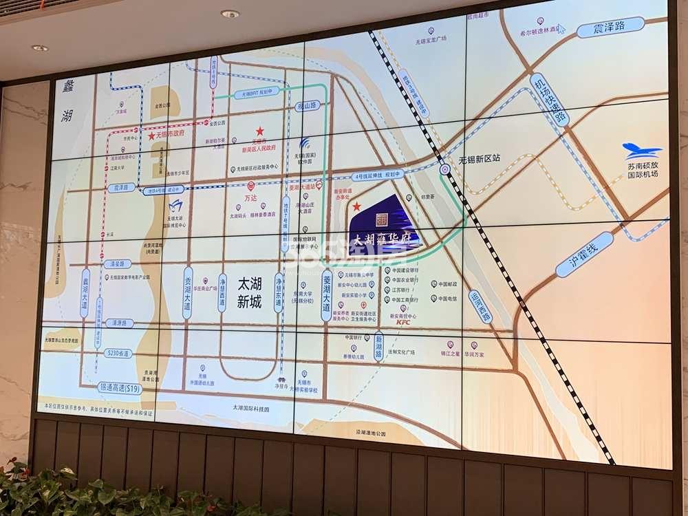太湖雍华府区位图