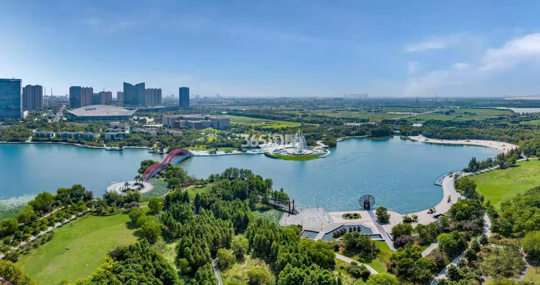 盛泽颐和公馆周边配套-潜龙渠公园