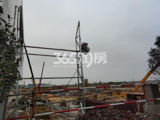中南宸悦施工场地实景图（2021.5.15）