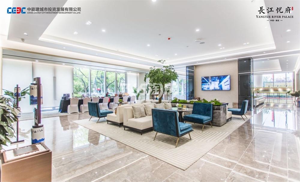 长江悦府售楼处休息区实景图（4.28）_南京长江悦府_南京新房网_365淘房