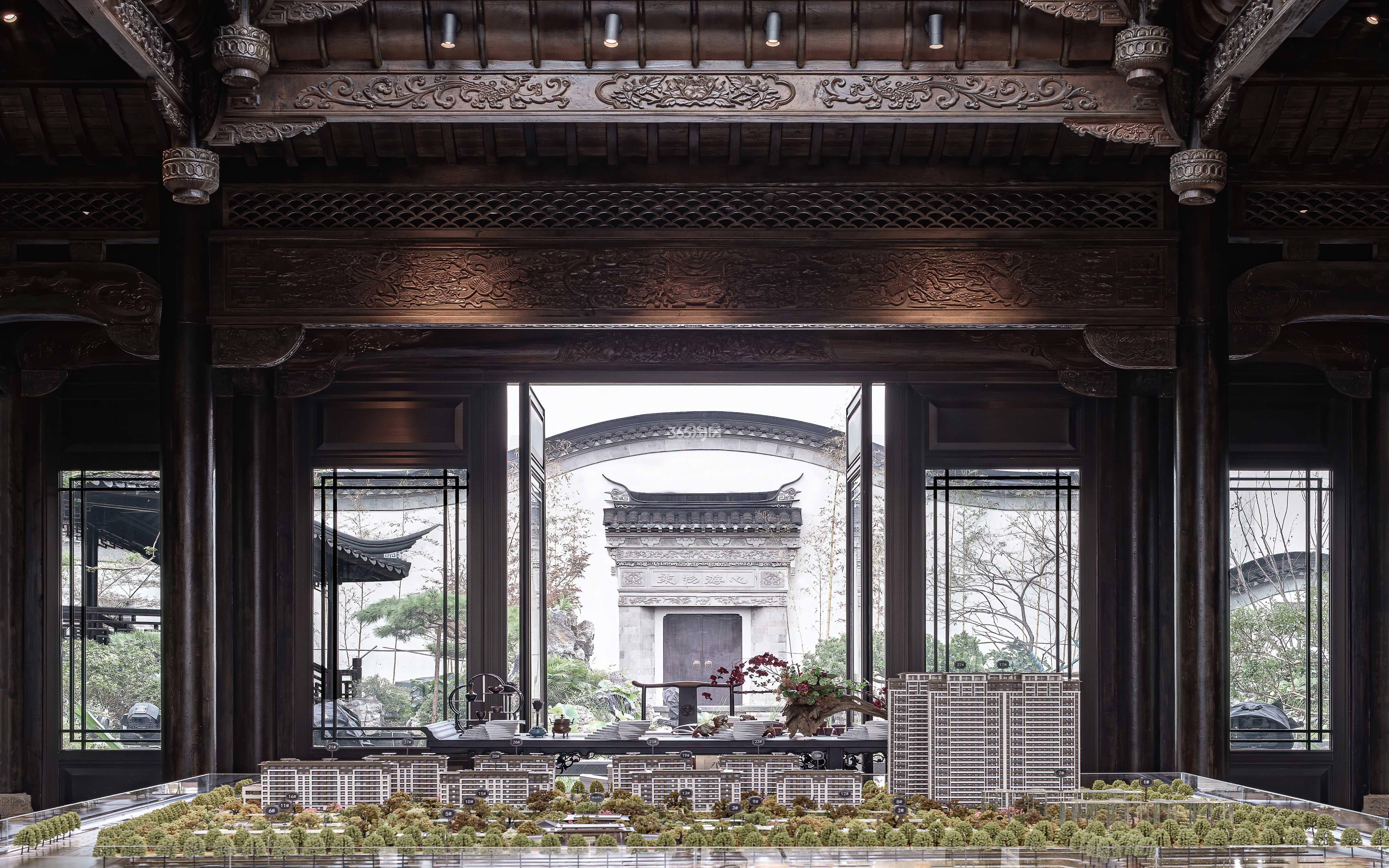 建发泊月湾示范区实景（2020.10.6摄）