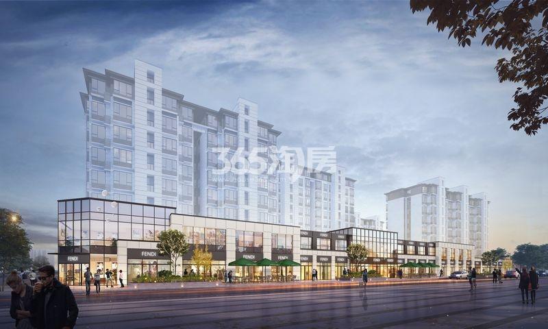 望山樾沿街商业效果图