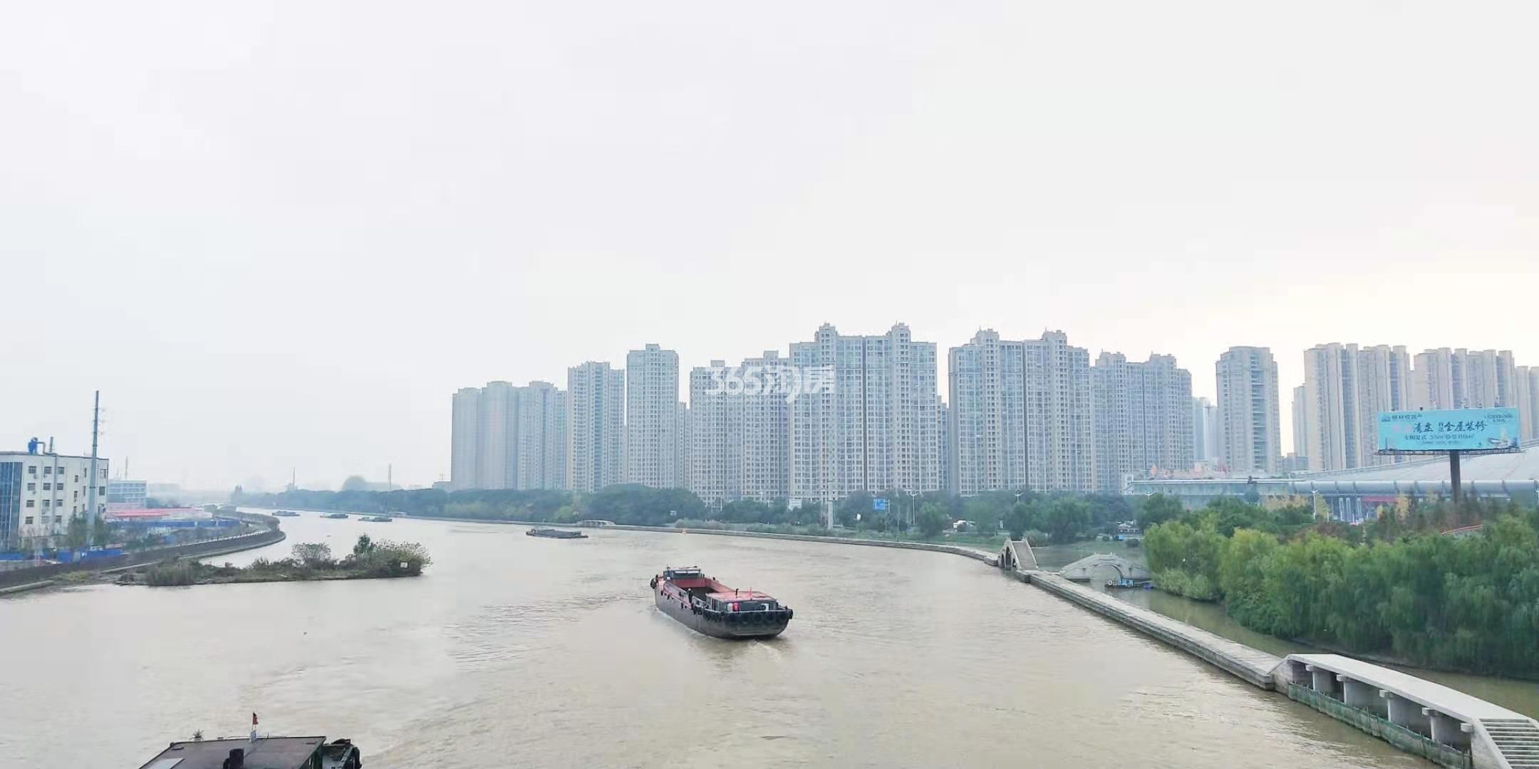 旭辉·吴门里周边景观实景-京杭运河