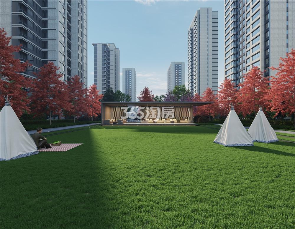 华润置地昆御府景观效果图