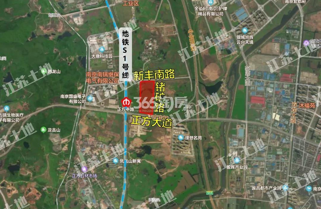 正方新城G03地块区位图