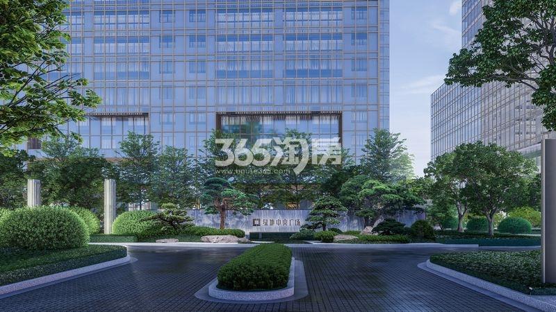 绿地中央广场·云玺景观效果图