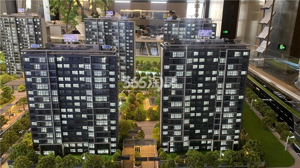 中海观文澜沙盘细节实景图(4.7)_南京中海观文澜_南京新房网_365淘房