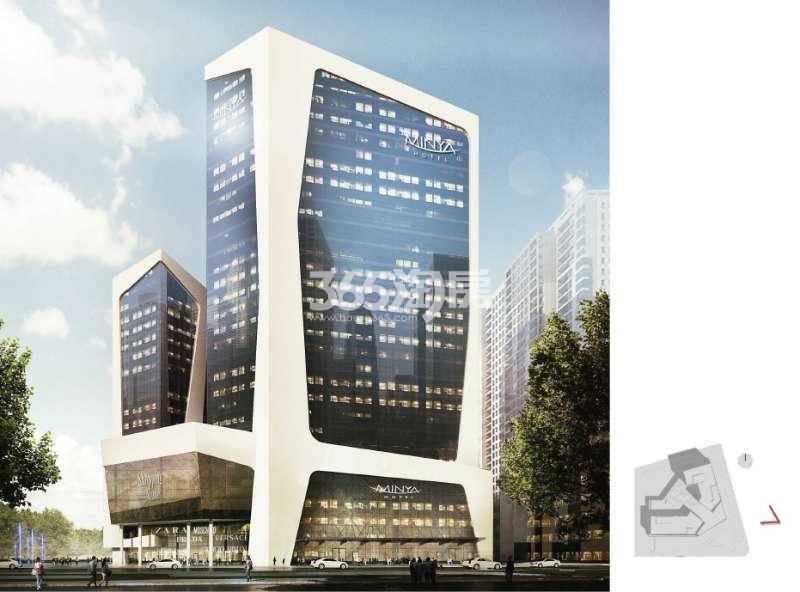 合肥明悦中心建筑效果图