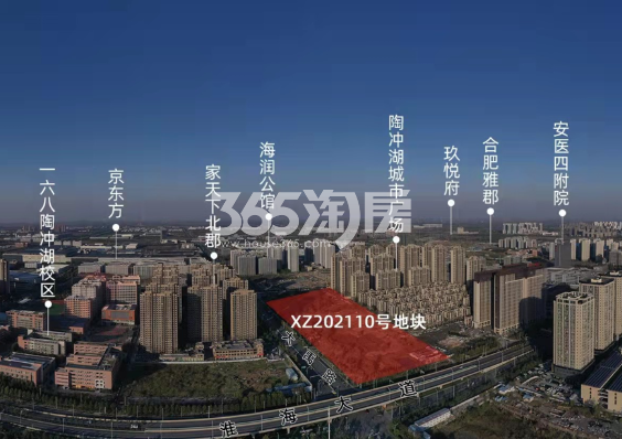 意禾阅湖登科项目航拍实景图（2021-12-08）