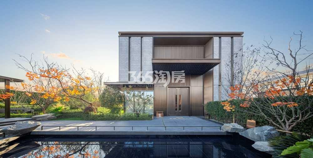 龙湖·粼云上府示范区实景（2021.12.9摄）